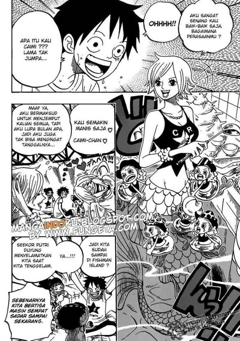 One Piece Chapter 608 Gambar 10