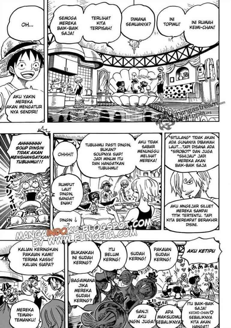 One Piece Chapter 608 Gambar 11