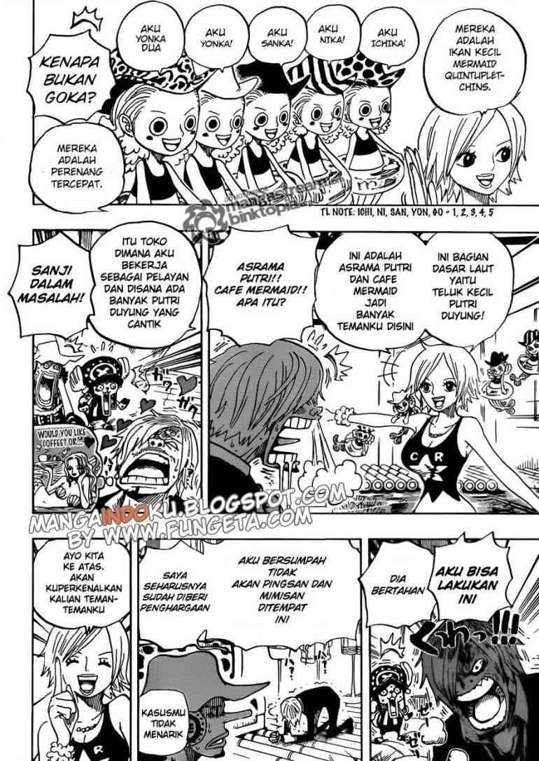 One Piece Chapter 608 Gambar 12