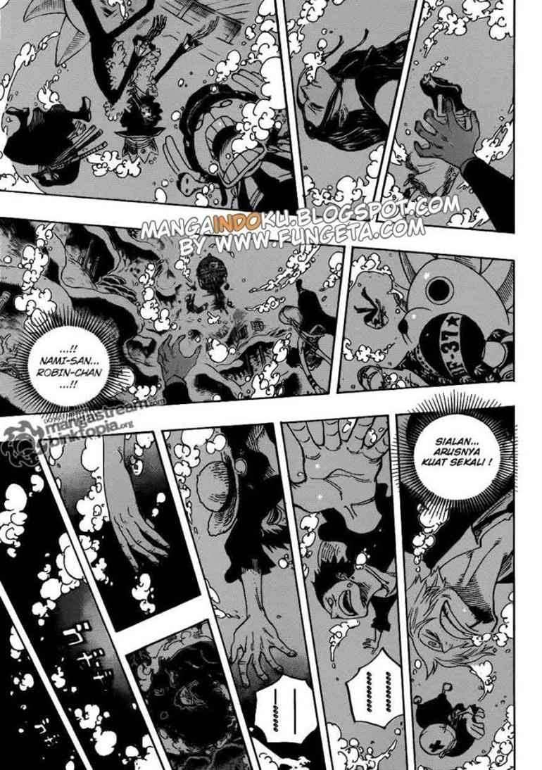 One Piece Chapter 608 Gambar 7