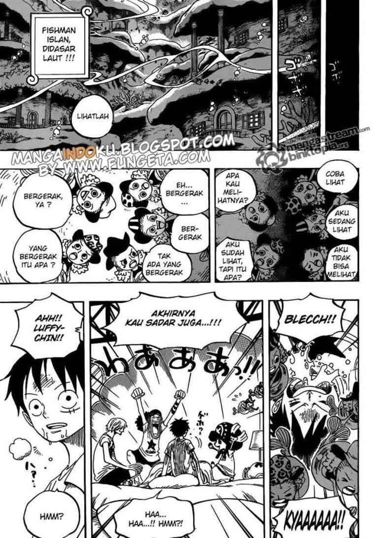 One Piece Chapter 608 Gambar 9