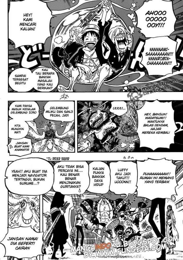 One Piece Chapter 606 Gambar 12