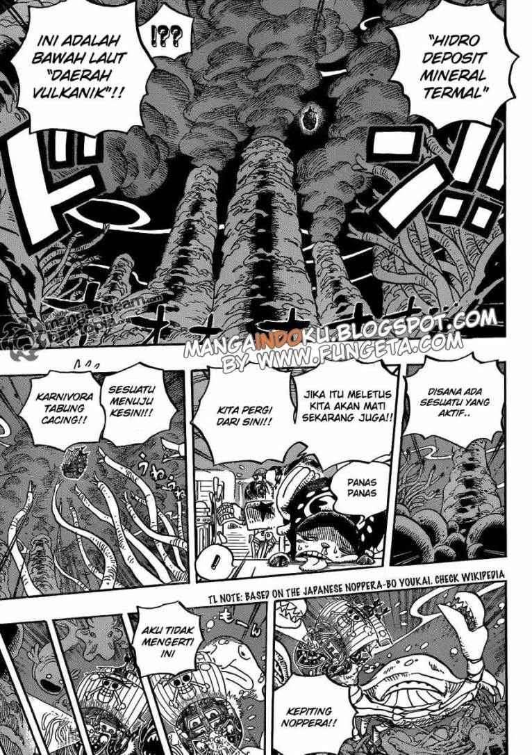 One Piece Chapter 606 Gambar 7