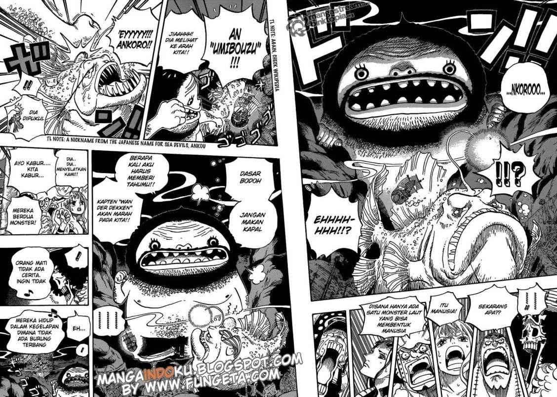 One Piece Chapter 606 Gambar 9