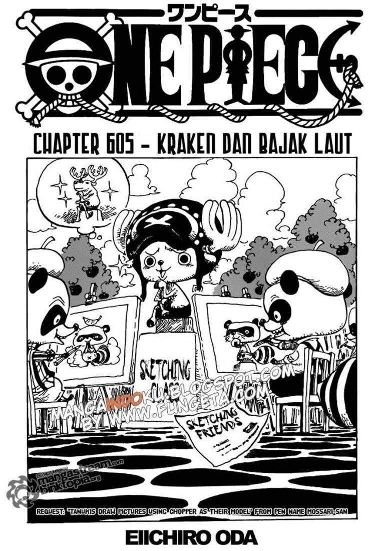 Komik One Piece Chapter 605 gambar nomor 1