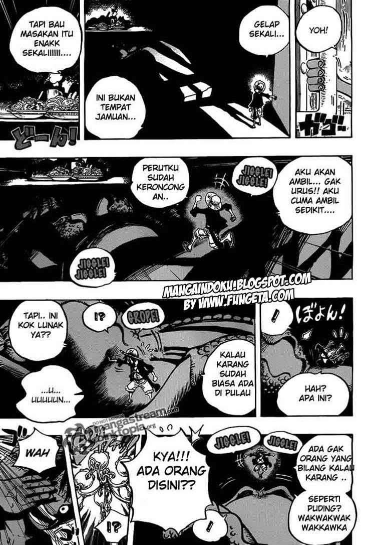 One Piece Chapter 612 Gambar 16