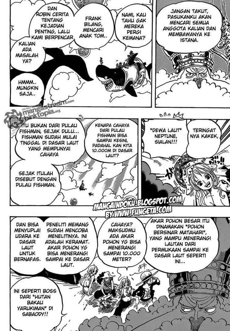 One Piece Chapter 612 Gambar 10