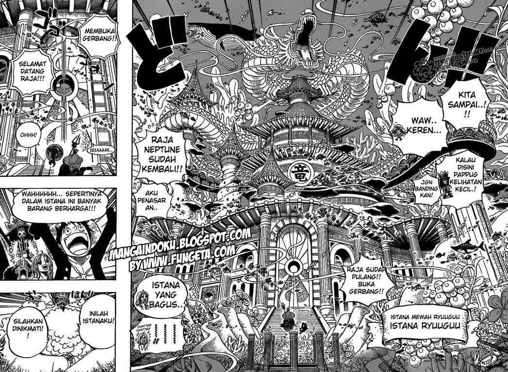 One Piece Chapter 612 Gambar 12