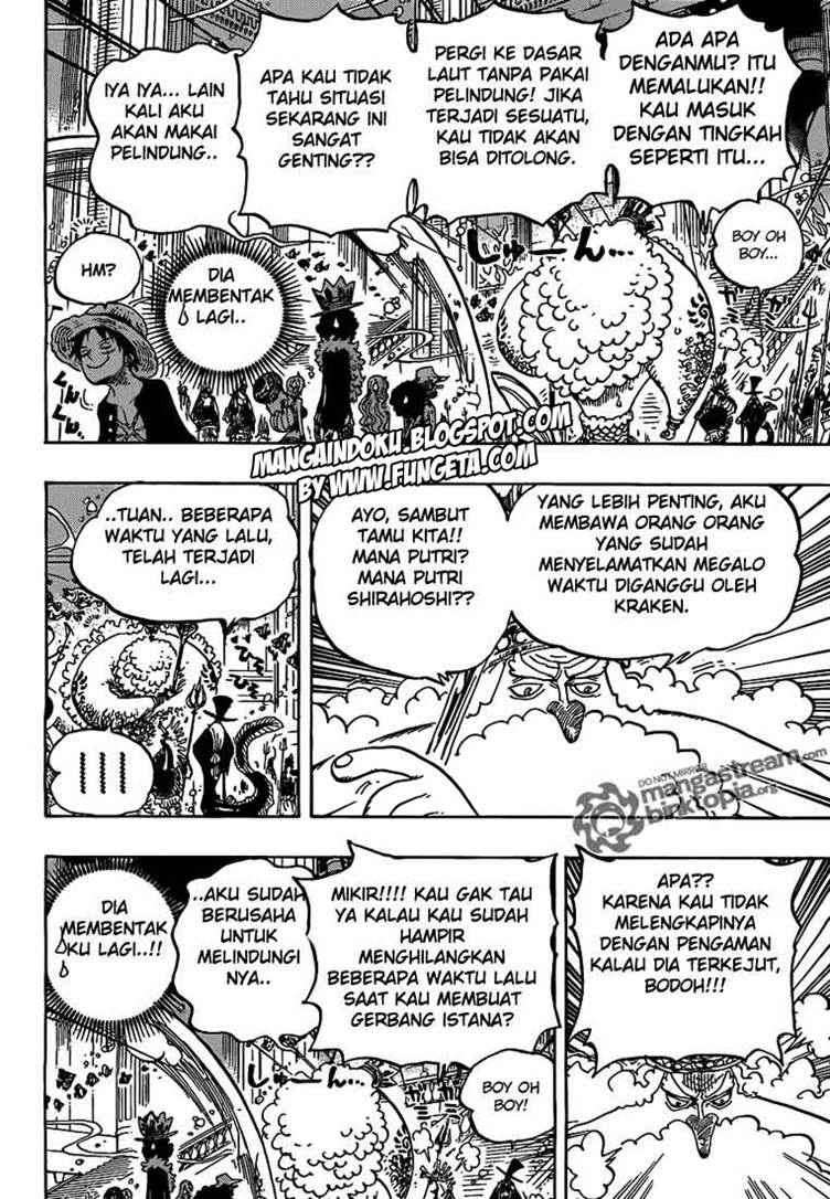One Piece Chapter 612 Gambar 13