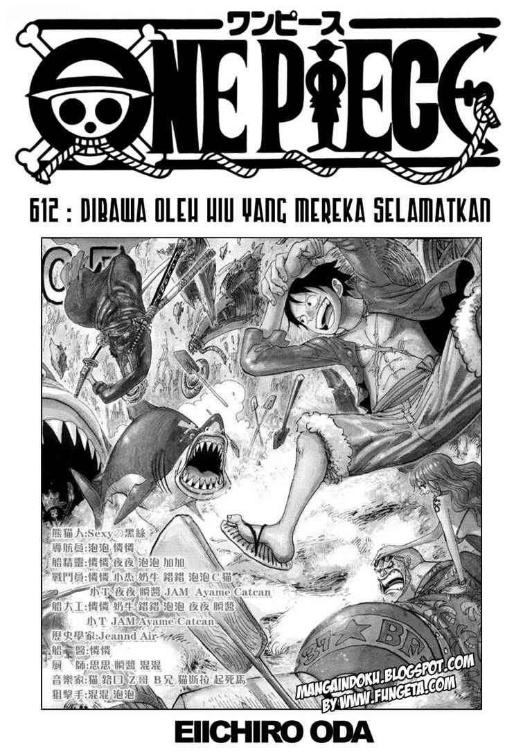 Manga One Piece Chapter 612 gambar nomor 2