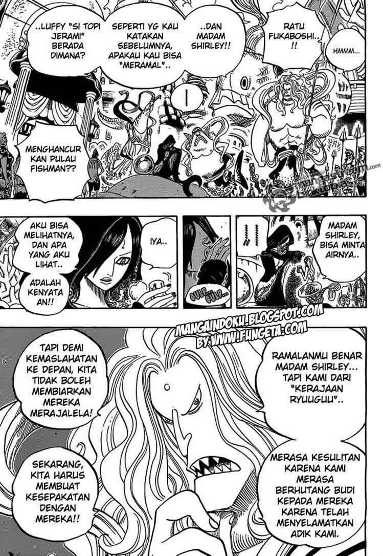 One Piece Chapter 612 Gambar 7