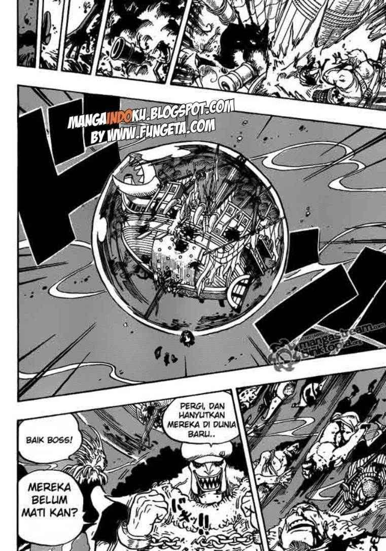 One Piece Chapter 611 Gambar 14