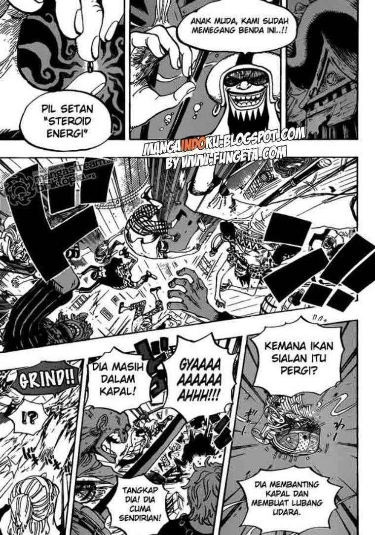 One Piece Chapter 611 Gambar 11