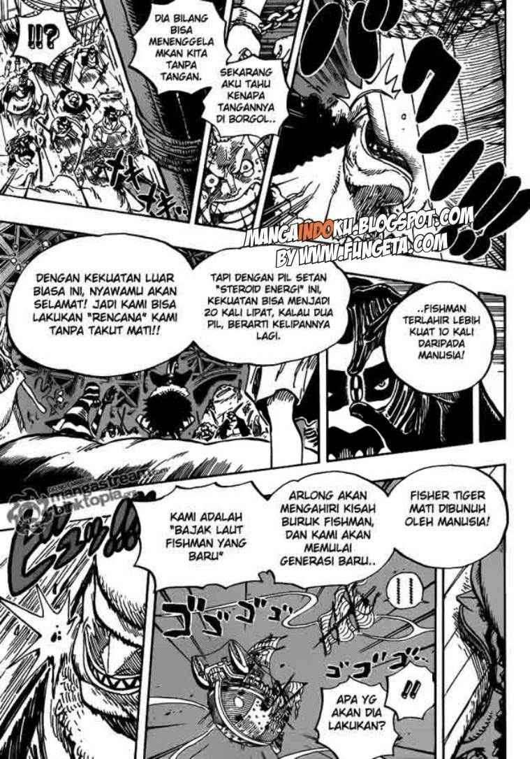 One Piece Chapter 611 Gambar 13