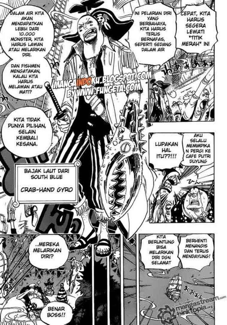 One Piece Chapter 611 Gambar 3