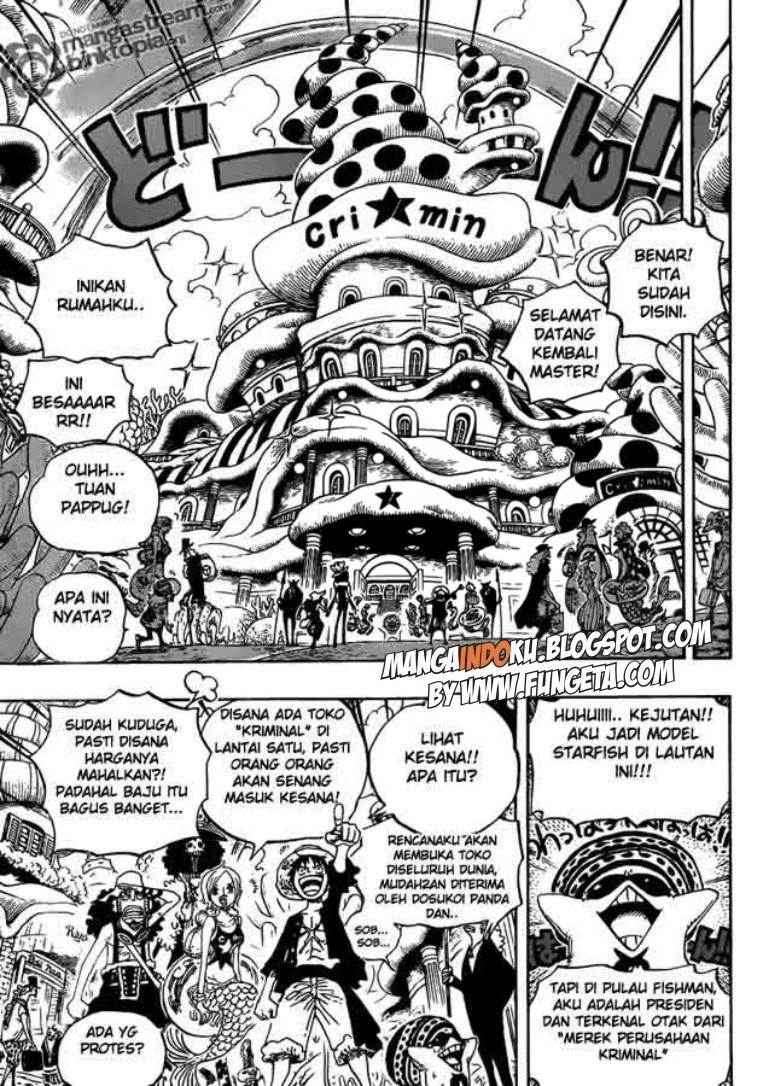One Piece Chapter 611 Gambar 5