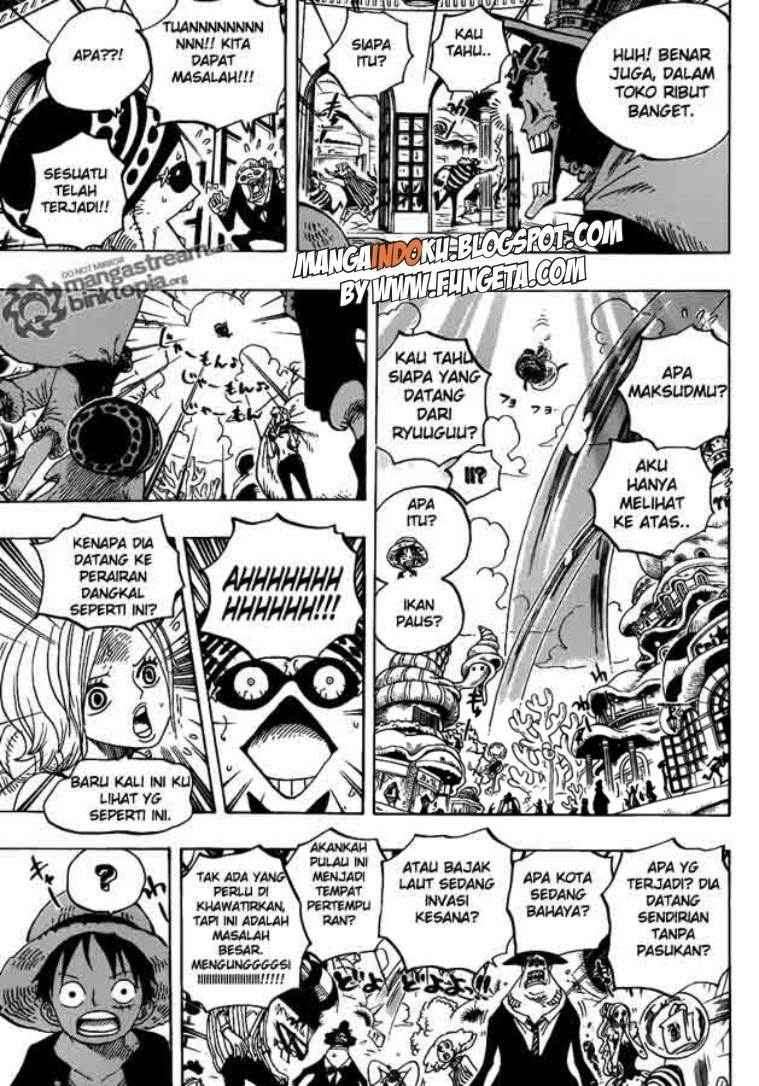 One Piece Chapter 611 Gambar 7