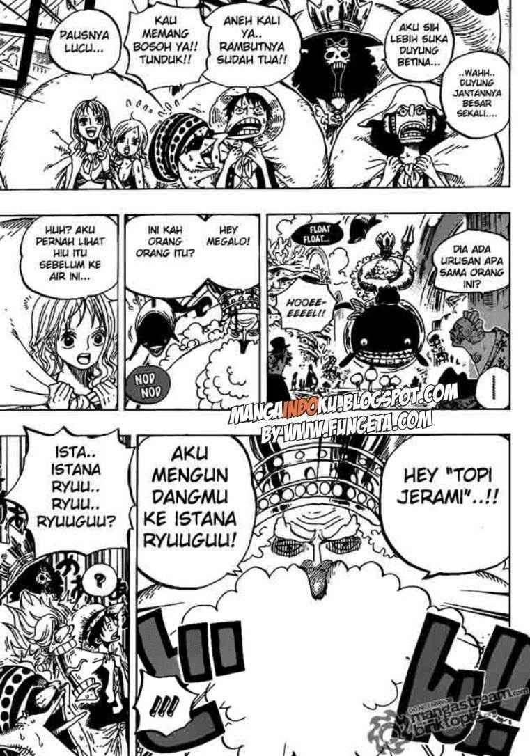 One Piece Chapter 611 Gambar 9