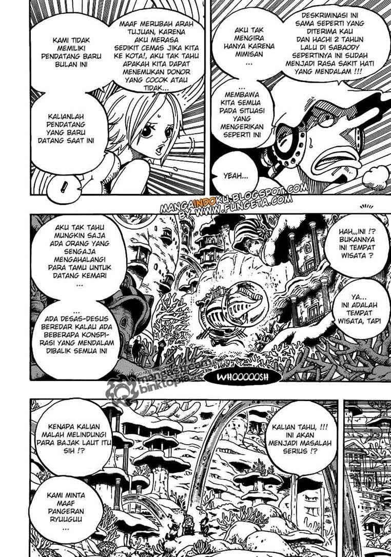 One Piece Chapter 609 Gambar 15