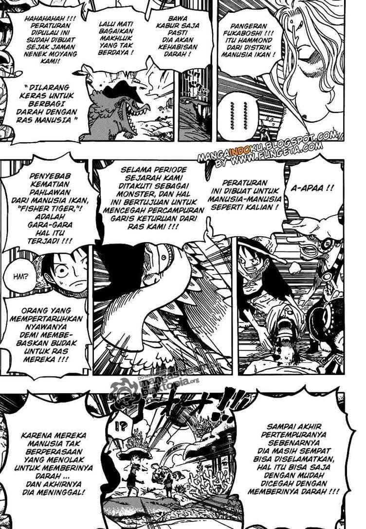 One Piece Chapter 609 Gambar 10