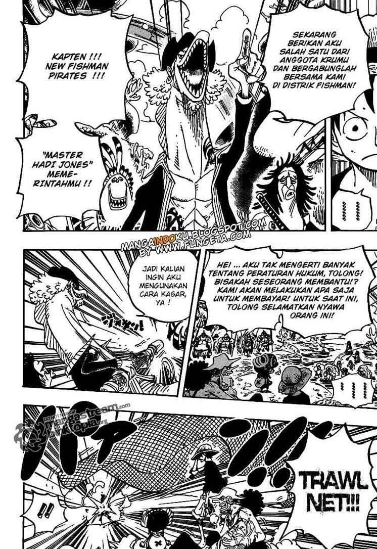 One Piece Chapter 609 Gambar 11