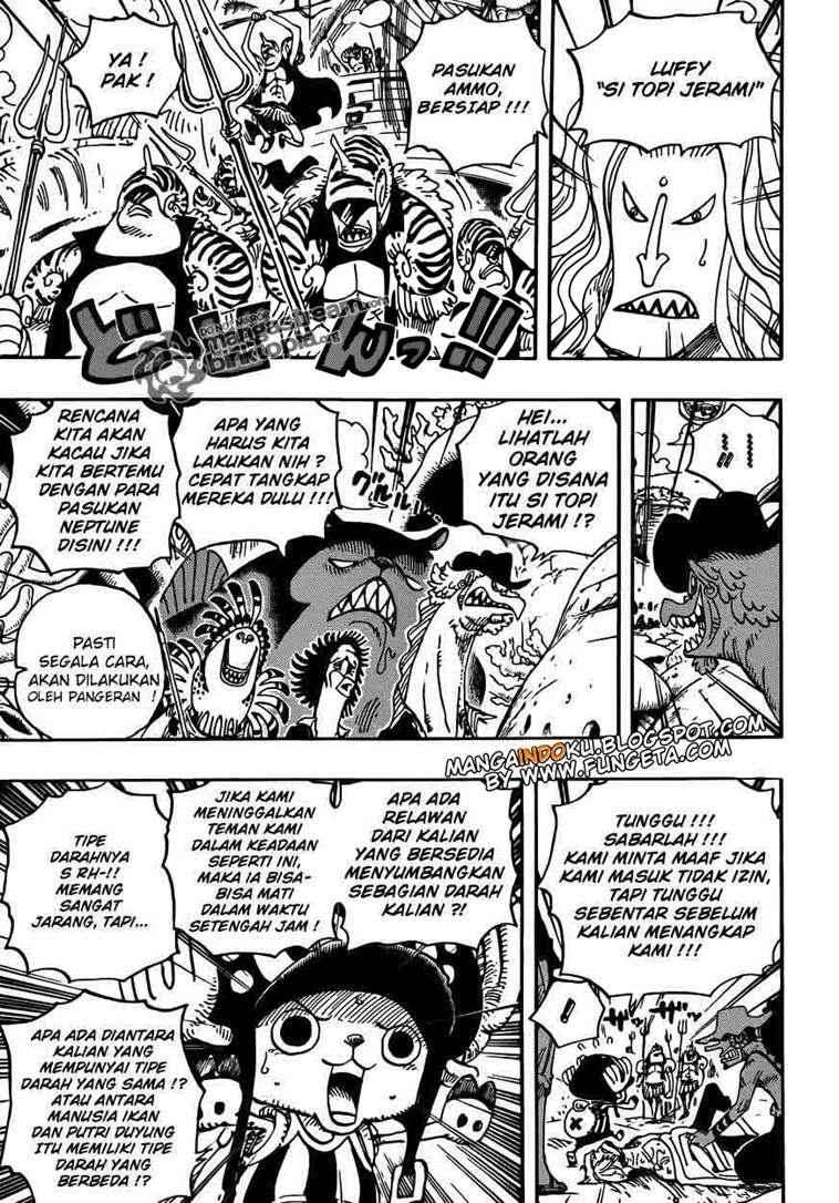 One Piece Chapter 609 Gambar 8