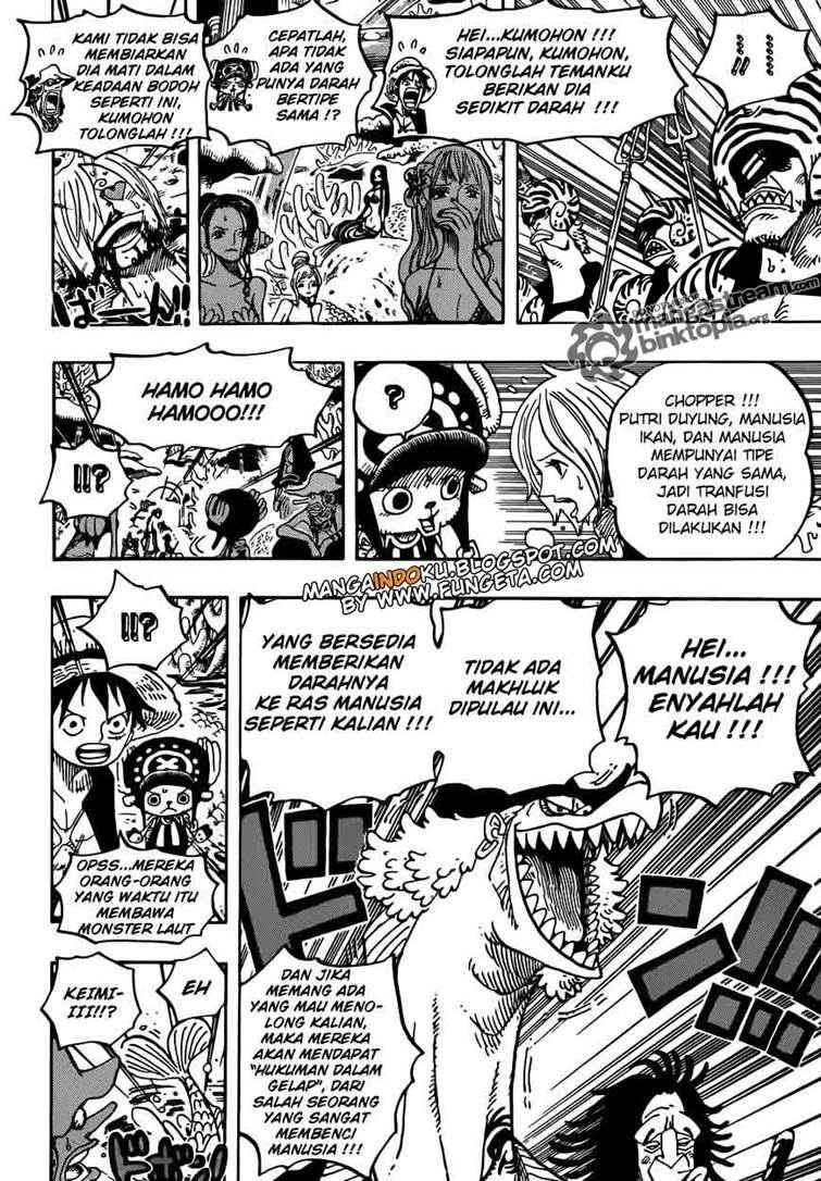 One Piece Chapter 609 Gambar 9