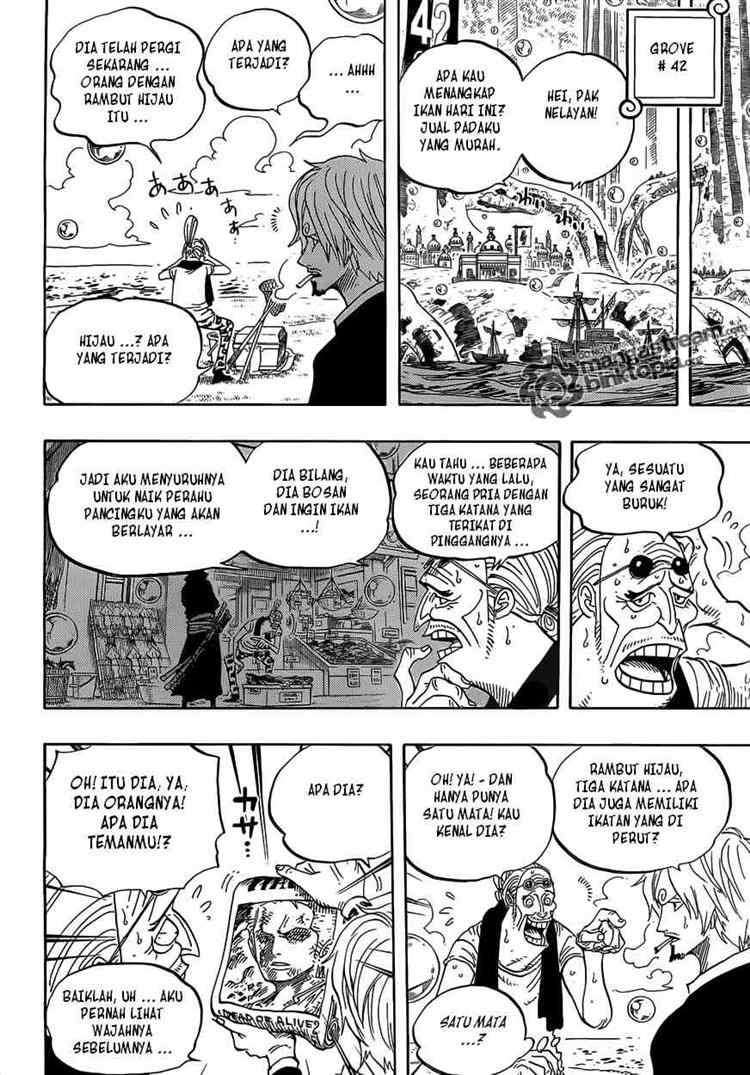 One Piece Chapter 599 Gambar 15