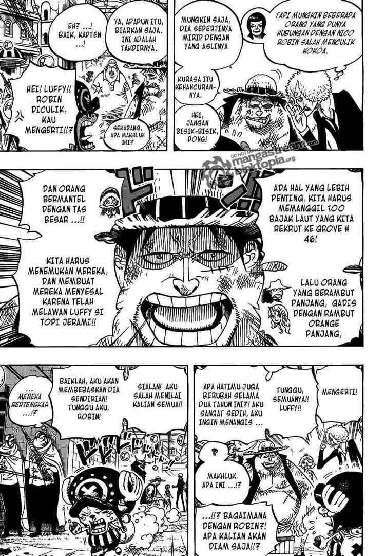 One Piece Chapter 599 Gambar 12