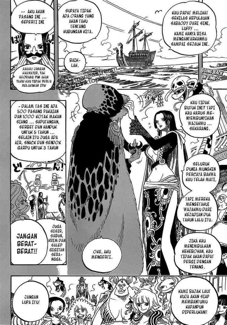 Manga One Piece Chapter 599 gambar nomor 2
