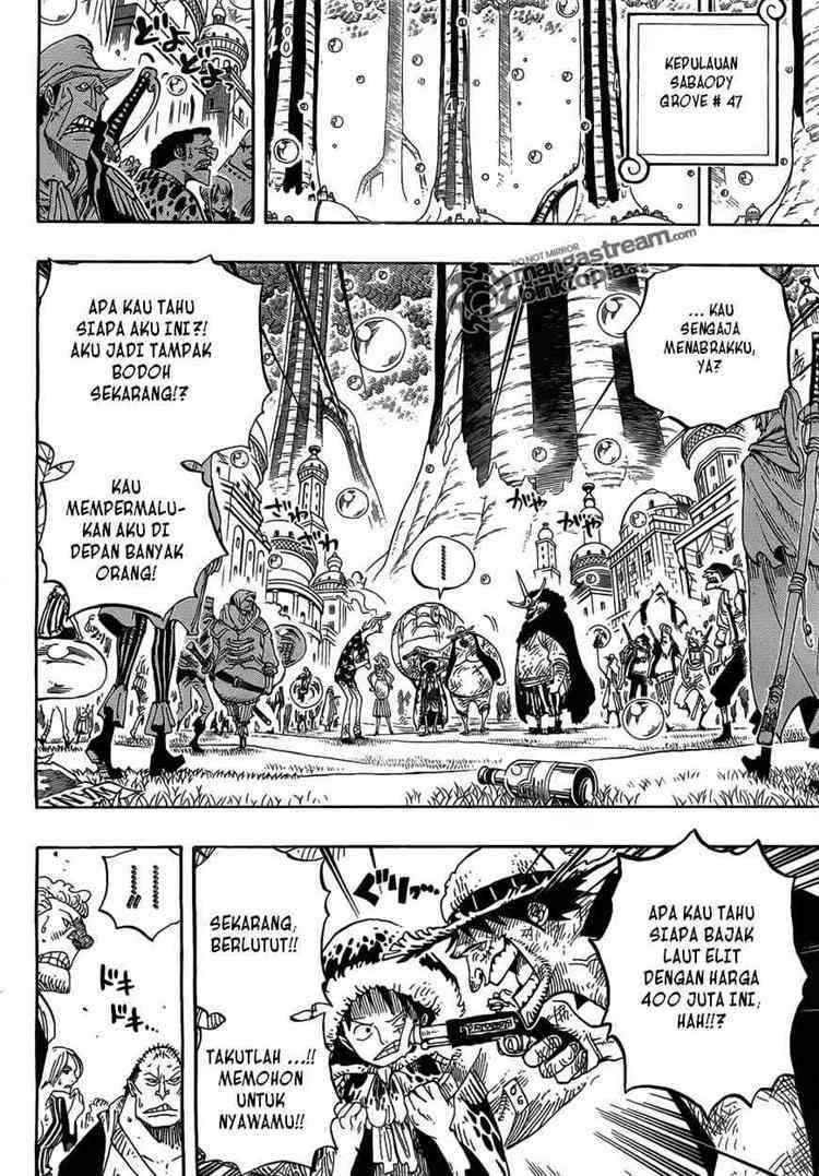 One Piece Chapter 599 Gambar 4