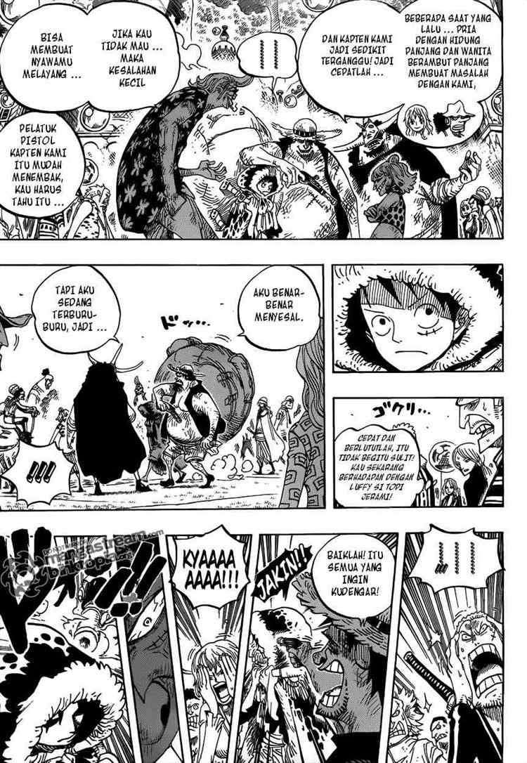 One Piece Chapter 599 Gambar 5