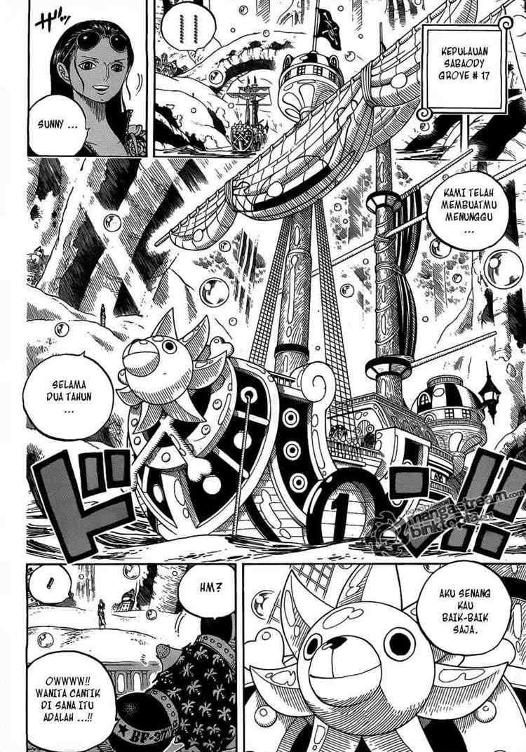 One Piece Chapter 599 Gambar 7
