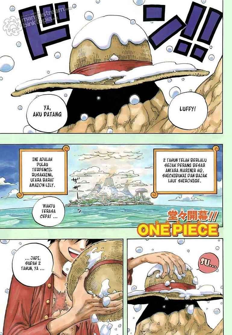Manga One Piece Chapter 598 gambar nomor 2