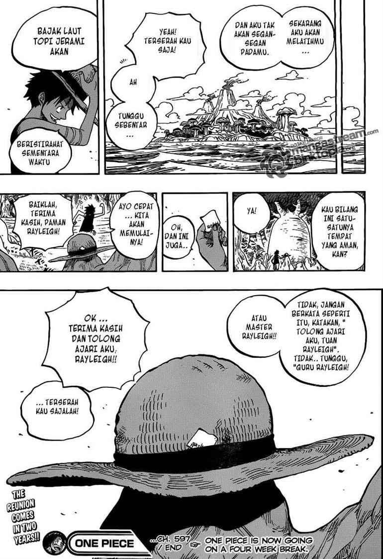 One Piece Chapter 597 Gambar 17