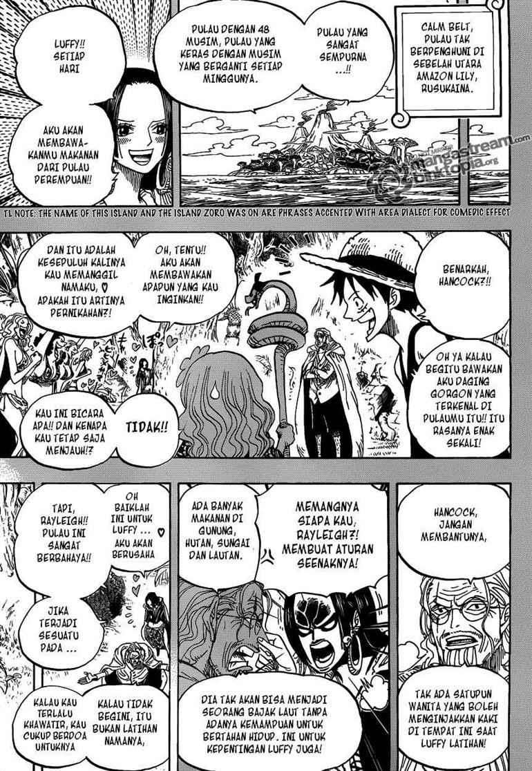 One Piece Chapter 597 Gambar 9