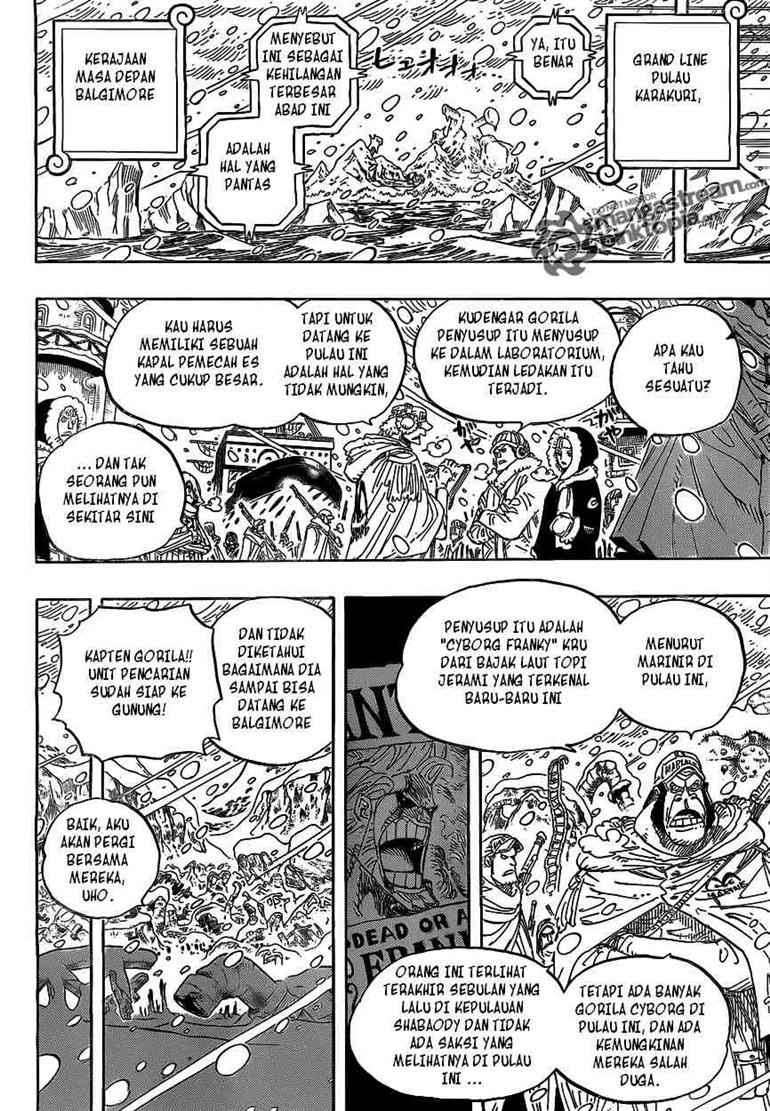 One Piece Chapter 596 Gambar 12