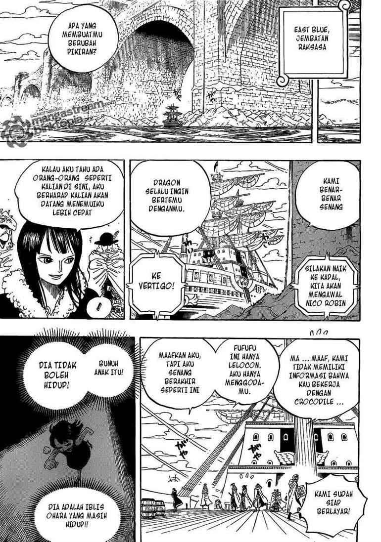 One Piece Chapter 596 Gambar 9