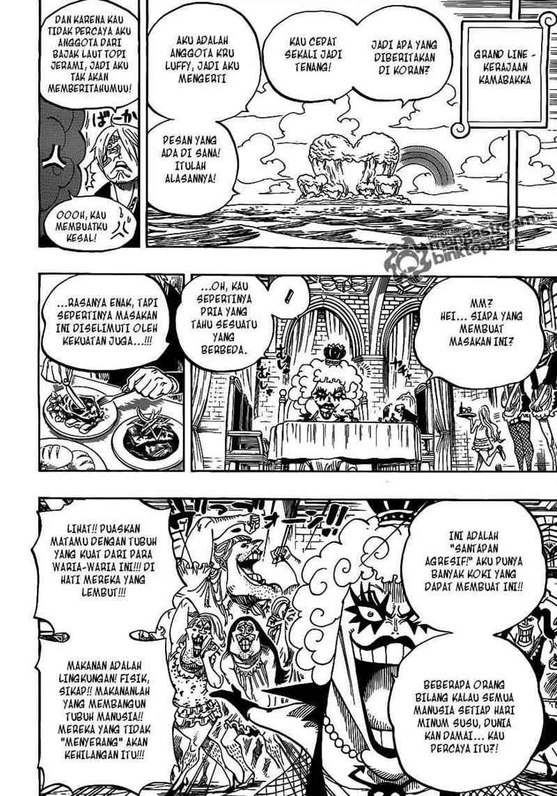 One Piece Chapter 595 Gambar 14