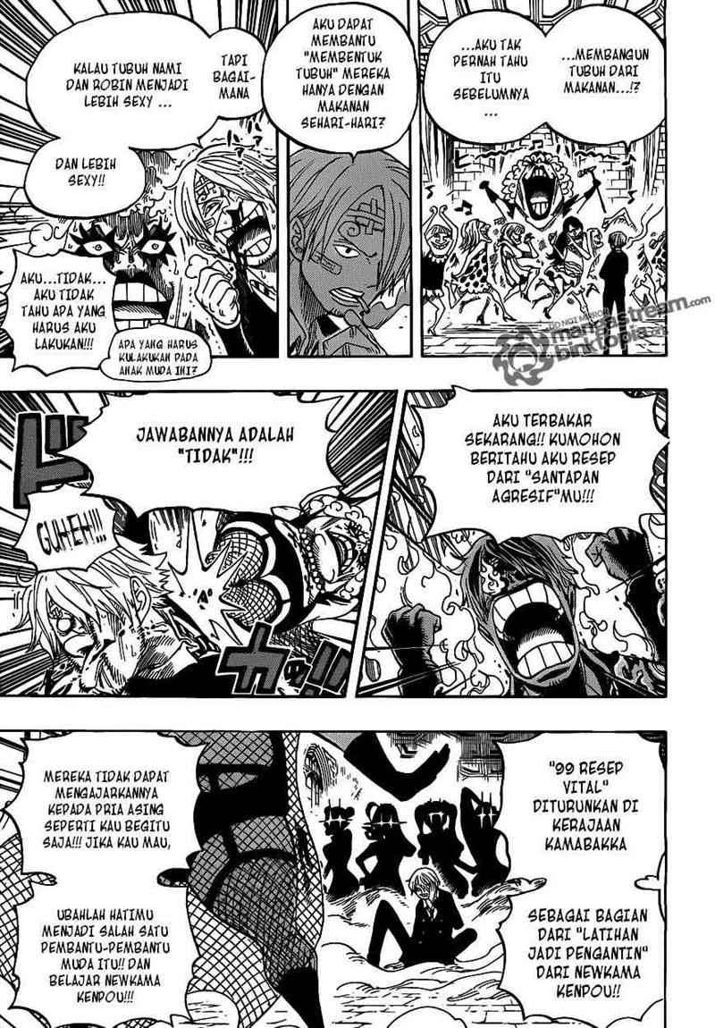 One Piece Chapter 595 Gambar 15