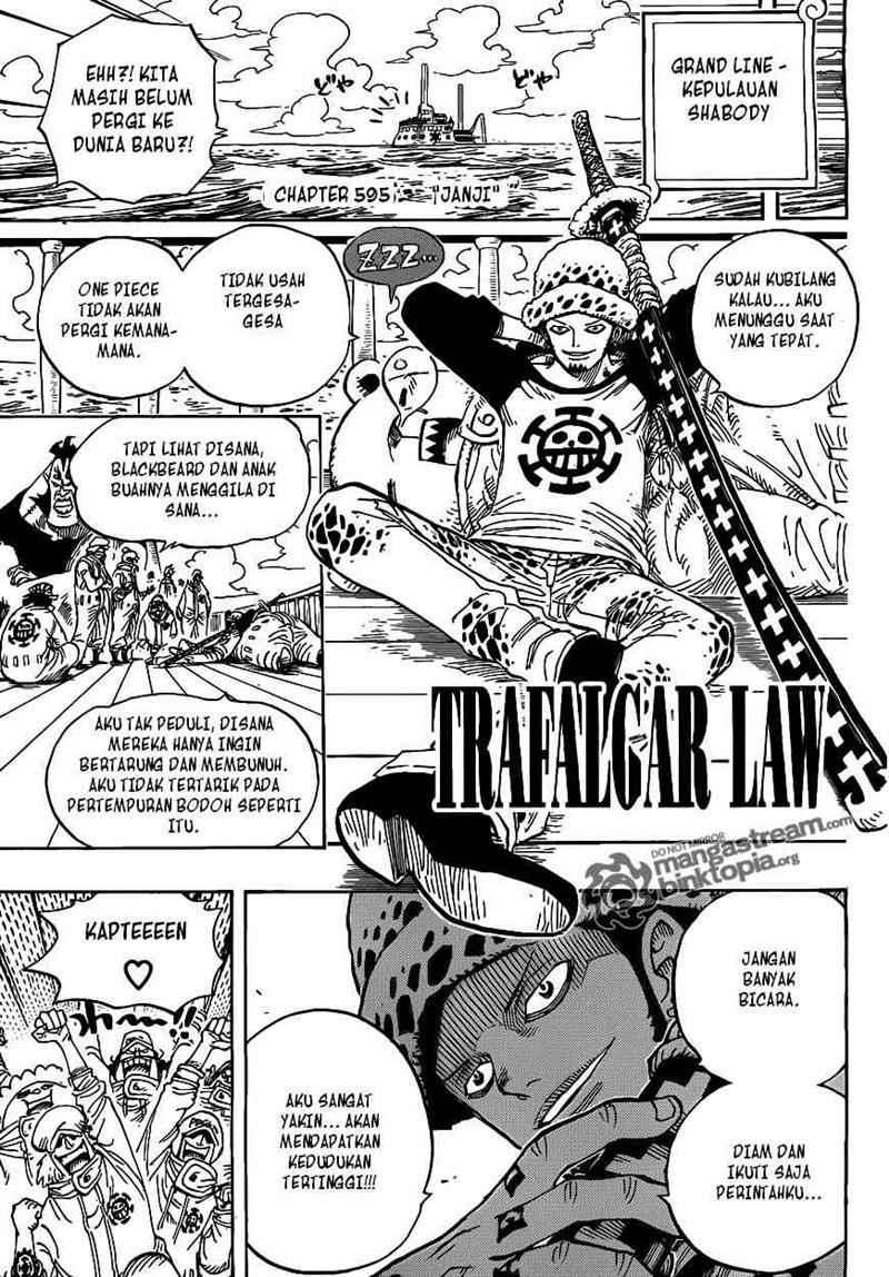 Manga One Piece Chapter 595 gambar nomor 2