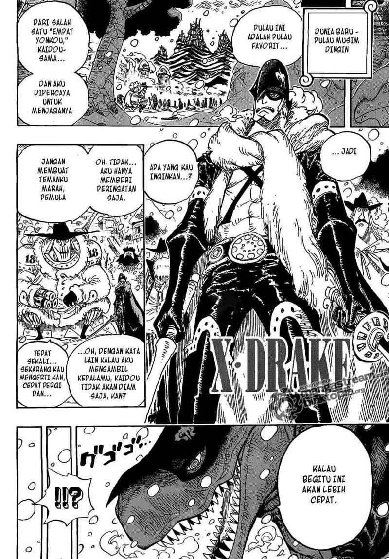 One Piece Chapter 595 Gambar 3