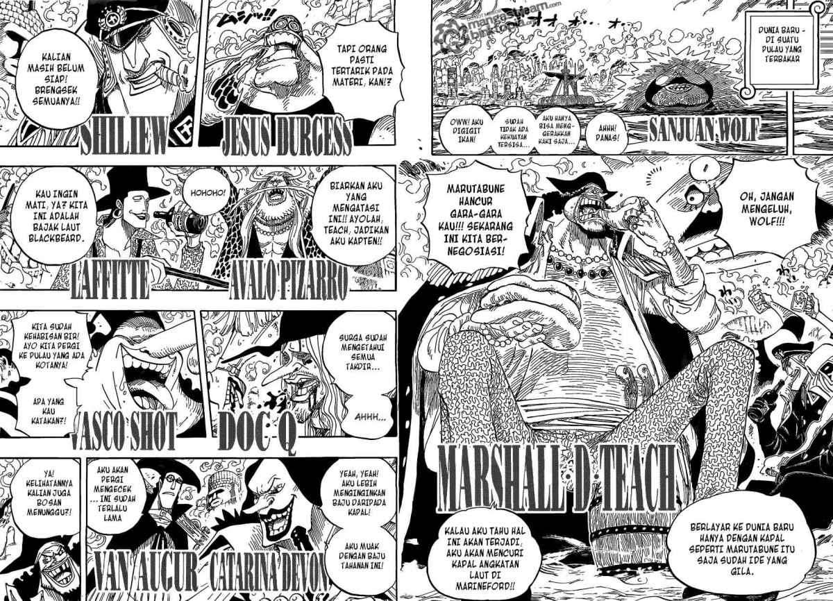 One Piece Chapter 595 Gambar 5