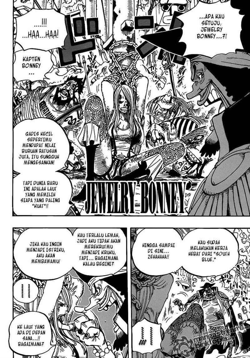 One Piece Chapter 595 Gambar 6