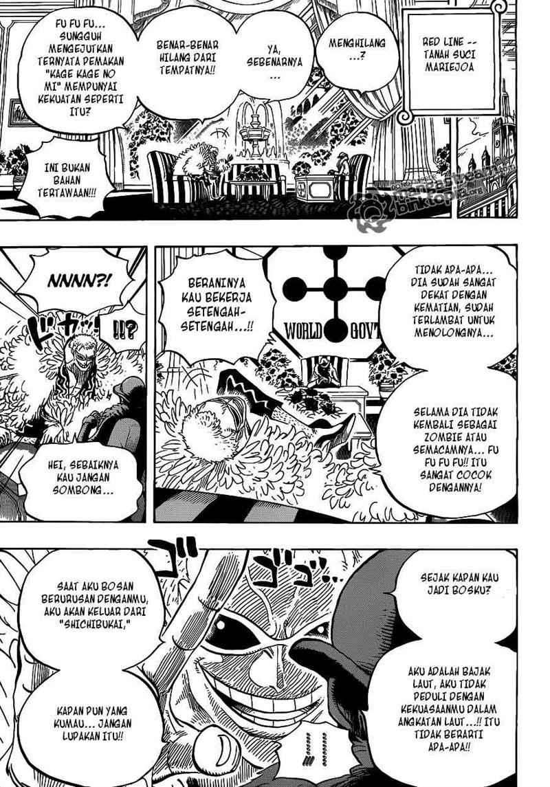 One Piece Chapter 595 Gambar 9