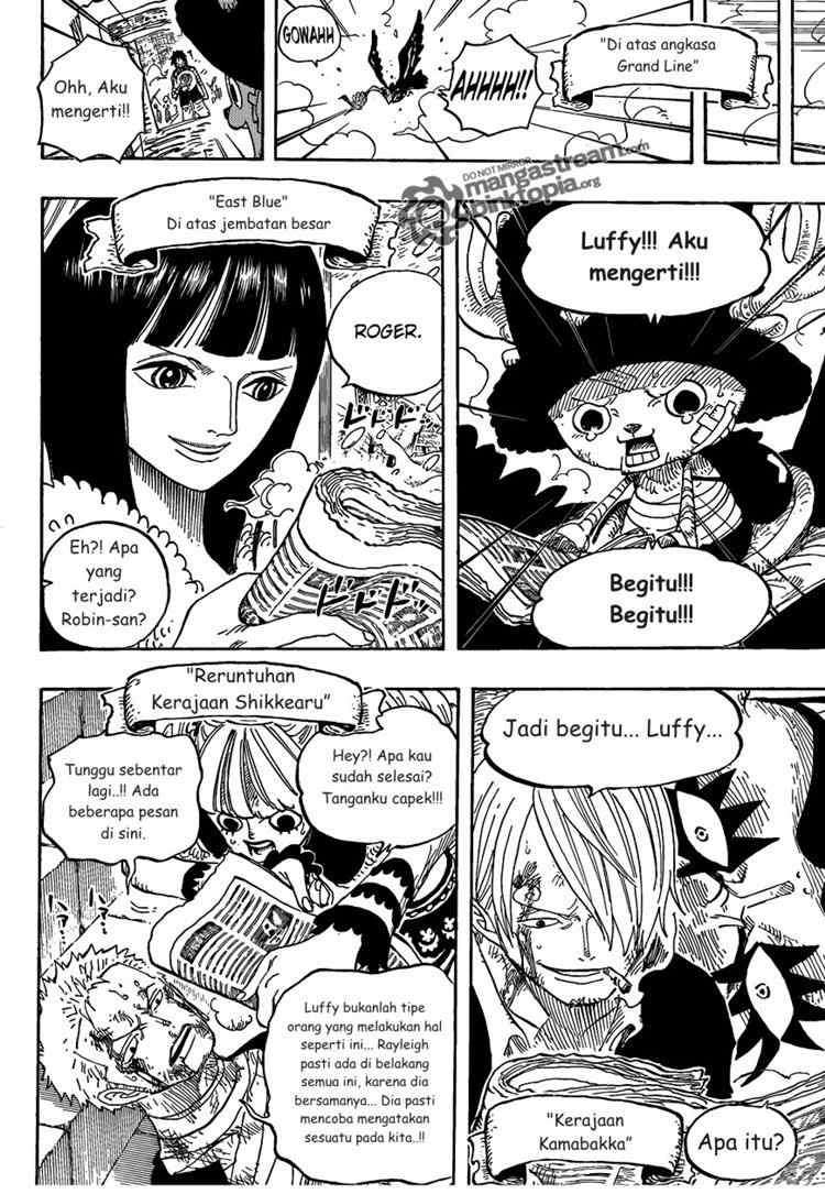 One Piece Chapter 594 Gambar 15