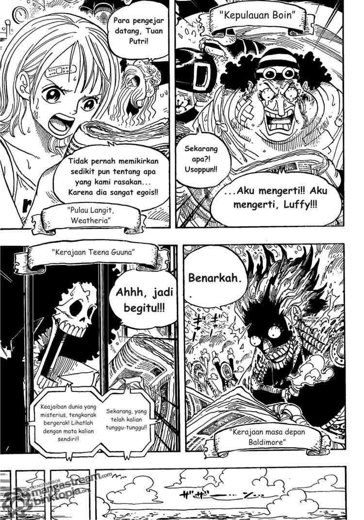 One Piece Chapter 594 Gambar 16