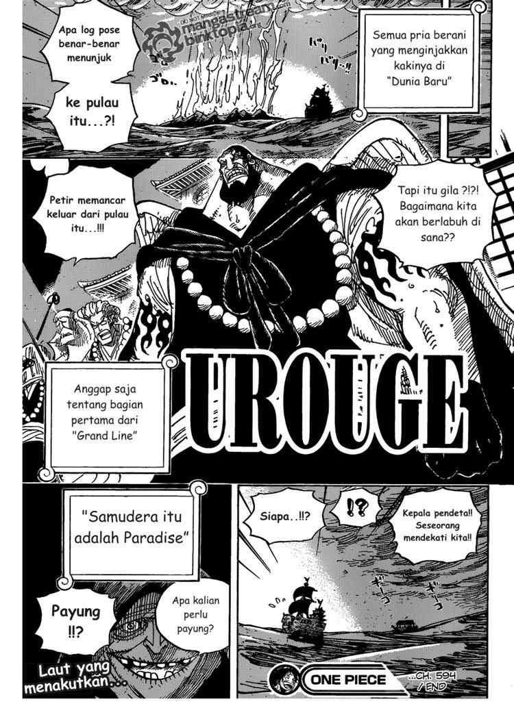 One Piece Chapter 594 Gambar 18