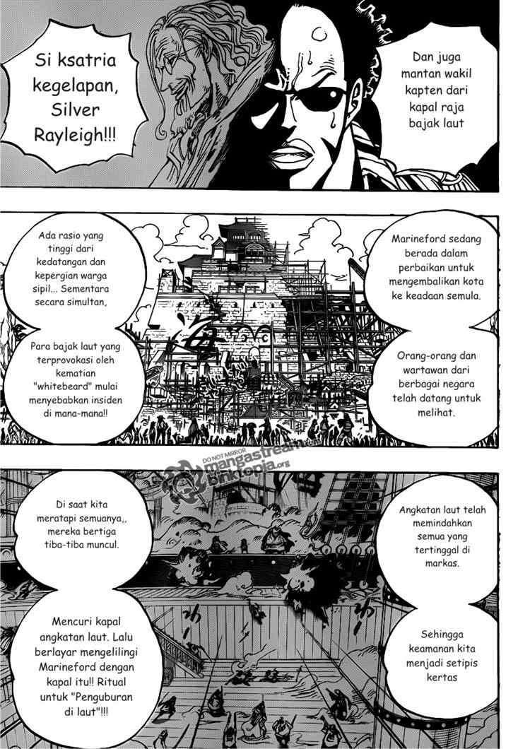 One Piece Chapter 594 Gambar 8