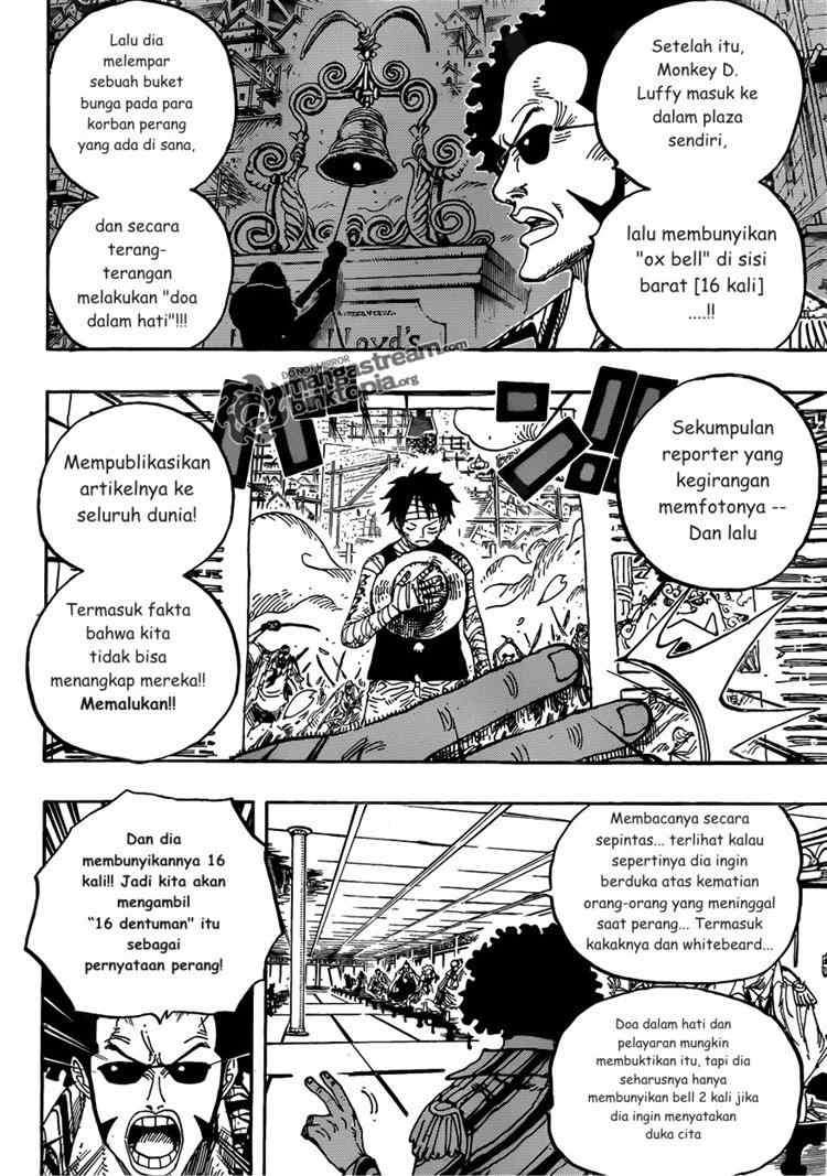 One Piece Chapter 594 Gambar 9